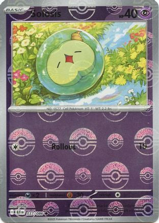 Solosis (Poke Ball Pattern) 037  - Holofoil - Common
