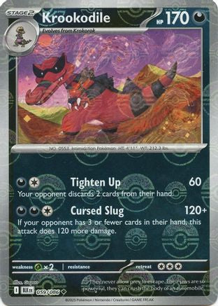 Krookodile (Poke Ball Pattern) 059  - Holofoil - Uncommon