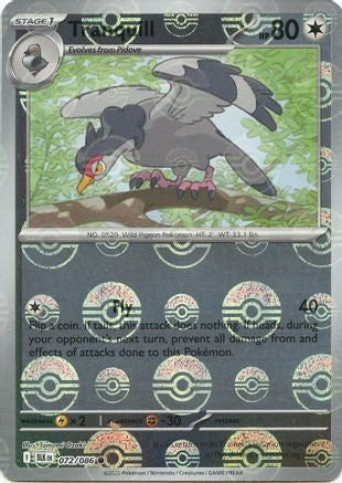Tranquill (Poke Ball Pattern) 072  - Holofoil - Common
