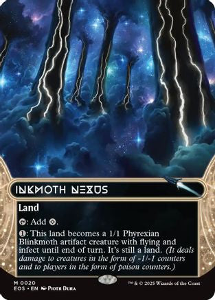Inkmoth Nexus (0020) (Borderless) (EOS-020) - Edge of Eternities: Stellar Sights