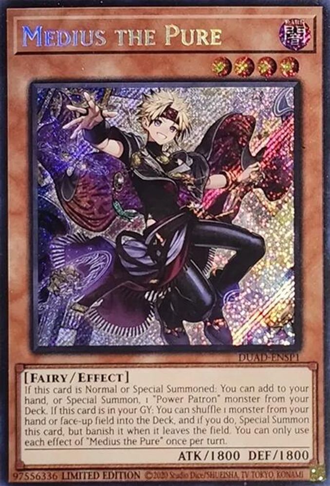 Medius the Pure (DUAD-ENSP1) (DUAD-ENSP1) - Secret Rare