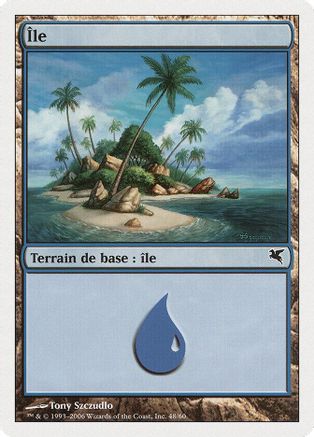 Island (French) - "Ile" (G48) (PSAL-G48) - Magic Encyclopedia 2005 (Salvat/Hachette)
