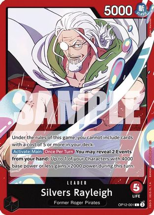 Silvers Rayleigh (OP12-001) - Leader
