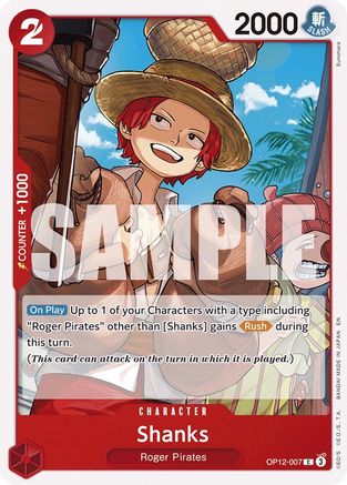 Shanks (007) (OP12-007) - Common