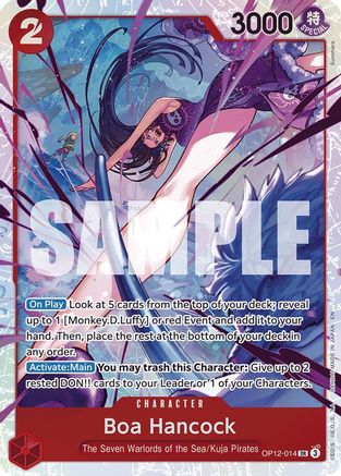 Boa Hancock (OP12-014) - Super Rare