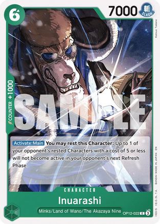 Inuarashi (OP12-022) - Common