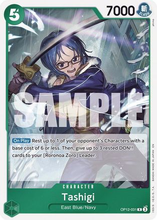 Tashigi (OP12-031) - Rare