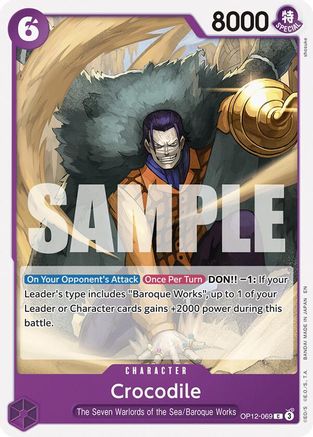 Crocodile (OP12-069) - Common