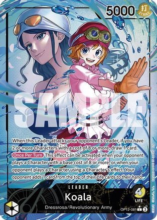 Koala (081) (Alternate Art) (OP12-081) - Leader