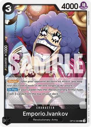 Emporio.Ivankov (084) (OP12-084) - Uncommon