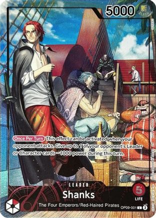 Shanks (2025 PSA Magazine Promo) (OP09-001) - Leader