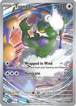 Tornadus 210  - Holofoil - Promo