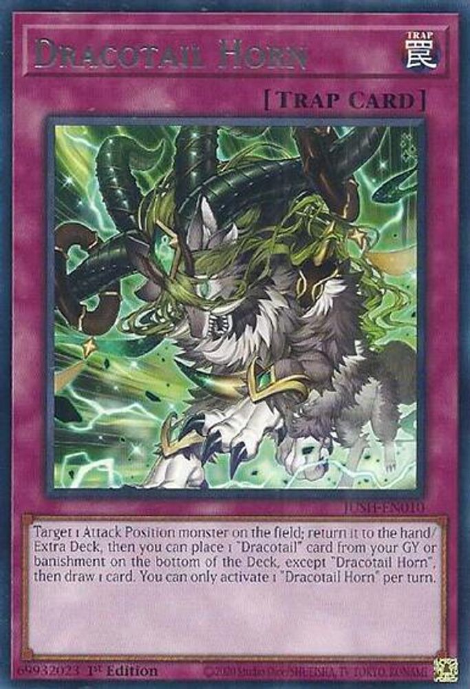 Dracotail Horn (JUSH-EN010) - Rare