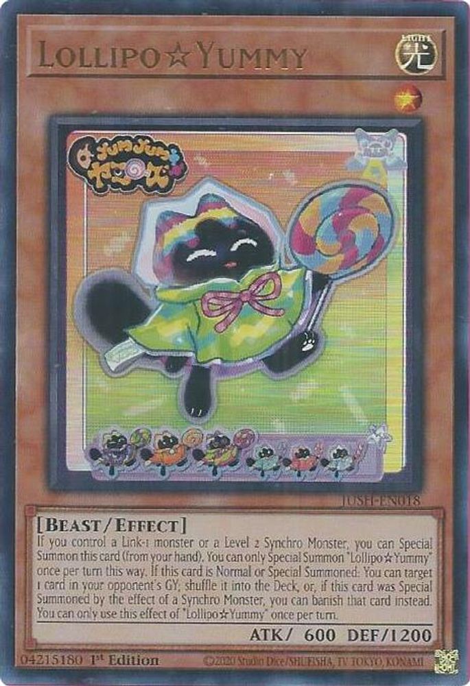 LollipoYummy (JUSH-EN018) - Ultra Rare