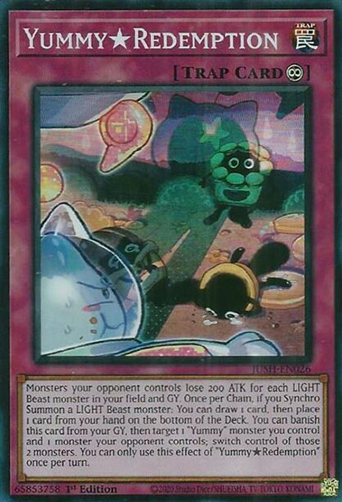 YummyRedemption (Super Rare) (JUSH-EN026) - Super Rare