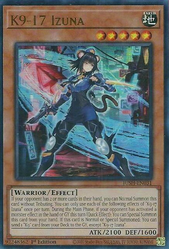 K9-17 Izuna (JUSH-EN031) - Ultra Rare