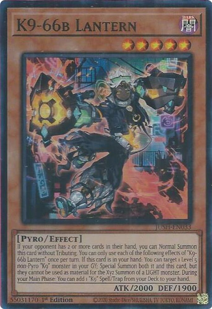 K9-66b Lantern (JUSH-EN033) - Super Rare