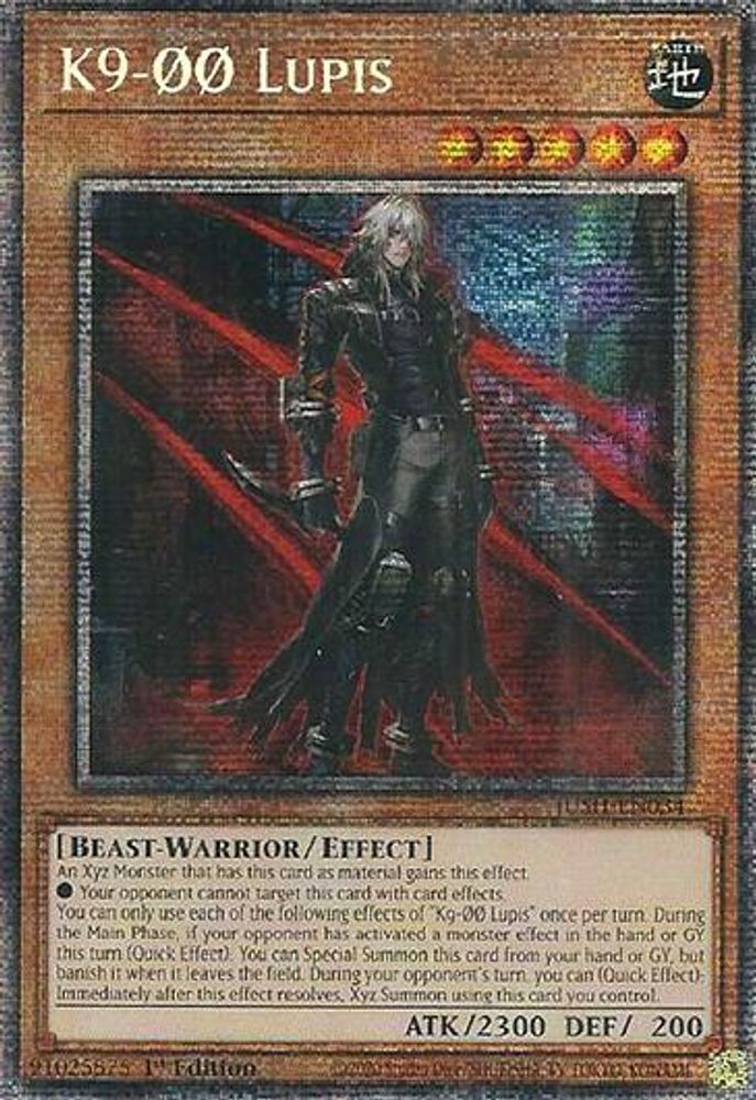 K9-00 Lupis (Starlight Rare) (JUSH-EN034) - Starlight Rare