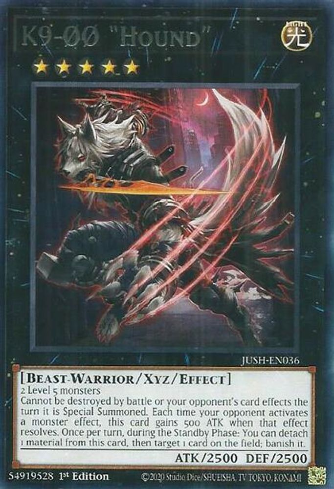 K9-00 "Hound" (JUSH-EN036) - Rare