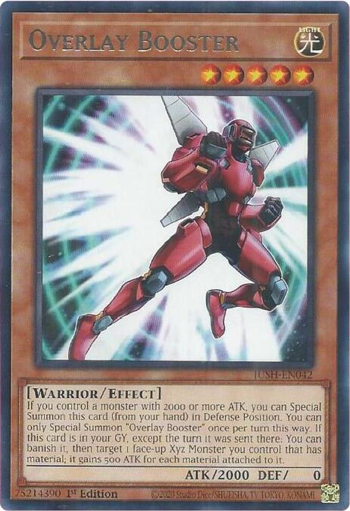Overlay Booster (JUSH-EN042) - Rare