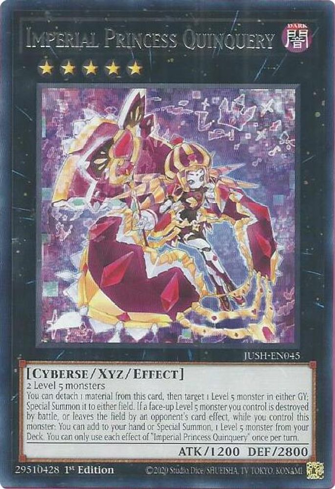 Imperial Princess Quinquery (JUSH-EN045) - Rare