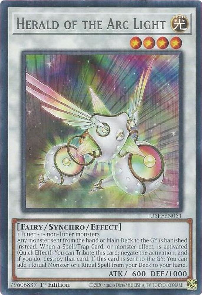 Herald of the Arc Light (JUSH-EN051) - Rare