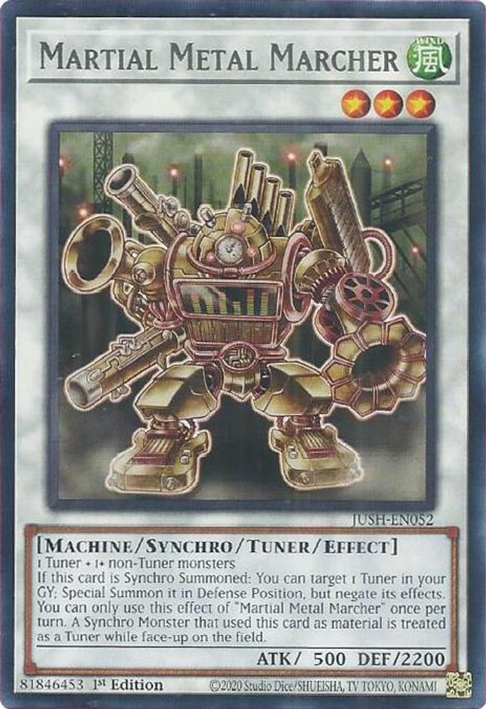 Martial Metal Marcher (JUSH-EN052) - Rare