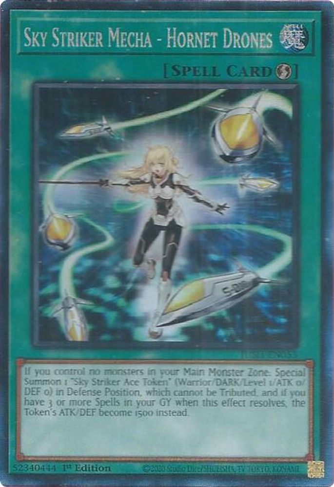 Sky Striker Mecha - Hornet Drones (CR) (JUSH-EN053) - Collector's Rare