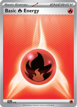 Basic Fire Energy 018  - Common