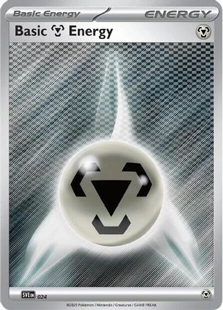Basic Metal Energy 024  - Reverse Holofoil - Common
