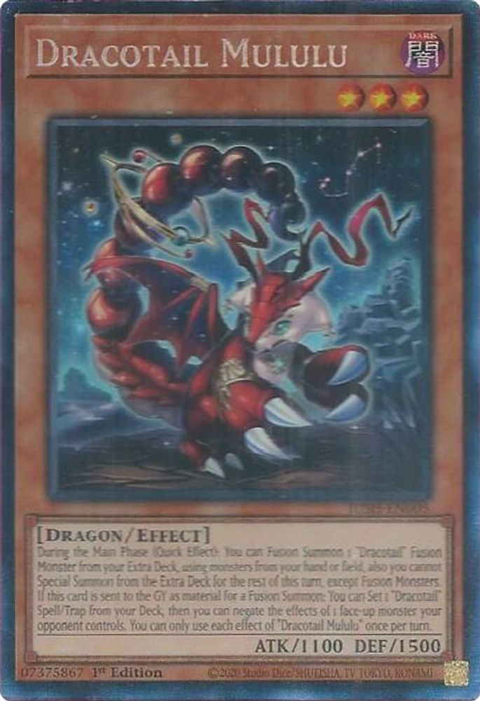 Dracotail Mululu (CR) (JUSH-EN005) - Collector's Rare