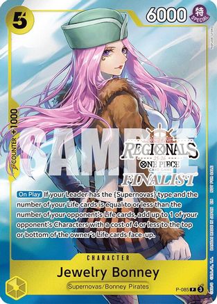 Jewelry Bonney (Offline Regional Finalist Card Set 2025 Vol.2) (P-085) - Promo