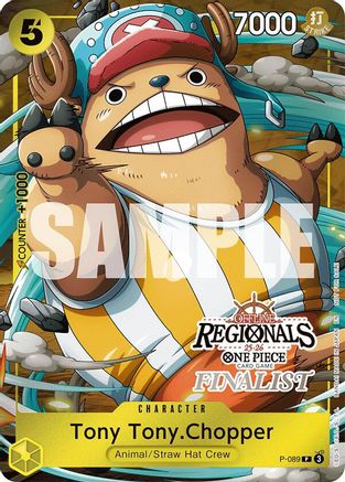 Tony Tony.Chopper (Offline Regional Finalist Card Set 2025 Vol.2) (P-089) - Promo