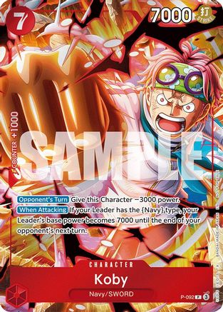 Koby (Event Pack Vol. 7) (P-092) - Promo