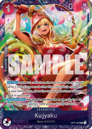 Kujyaku (Treasure Cup August 2025) (OP11-004) - Super Rare