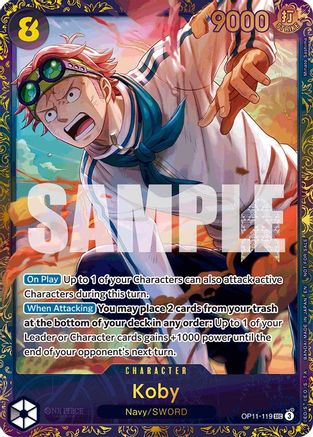 Koby (Treasure Cup August 2025) (OP11-119) - Secret Rare