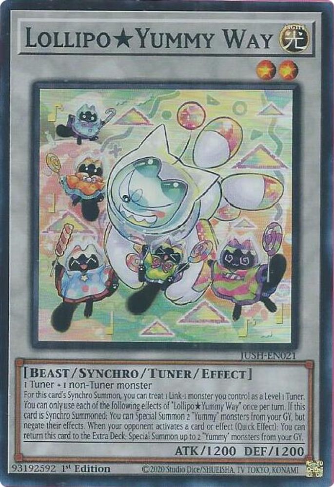 LollipoYummy Way (Super Rare) (JUSH-EN021) - Super Rare