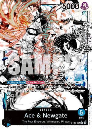 Ace & Newgate (Parallel) (ST22-001) - Leader