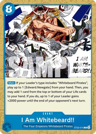 I Am Whitebeard!! (ST22-015) - Common