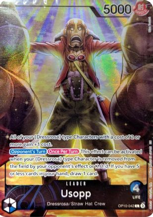 Usopp (Official Playmat -Limited Edition Vol. 3-) (OP10-042) - Leader