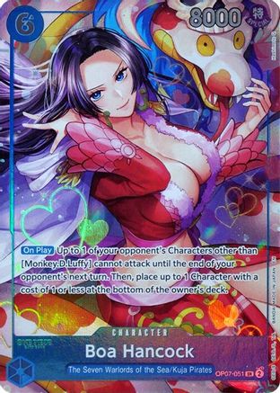 Boa Hancock (Seven Warlords of the Sea Binder Set) (OP07-051) - Super Rare