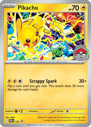 Pikachu (World Championship 2025) 225  - Promo