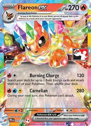 Flareon ex 014/131  - Holofoil - Double Rare