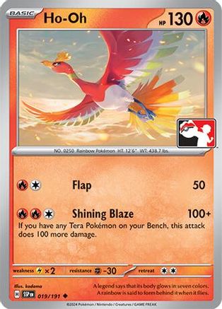 Ho-Oh 019  - Uncommon