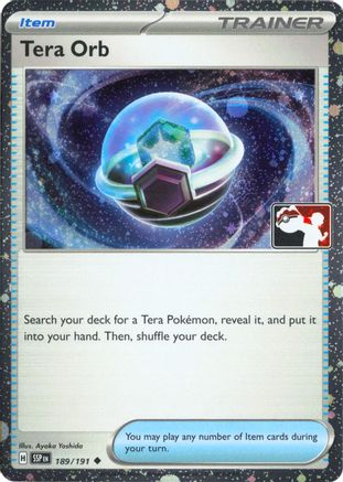 Tera Orb 189  - Holofoil - Uncommon