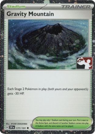 Gravity Mountain 177  - Holofoil - Uncommon