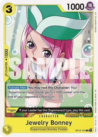 Jewelry Bonney (101) (OP12-101) - Common