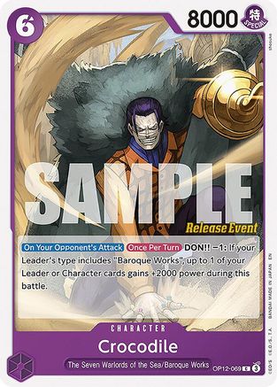 Crocodile (OP12-069) - Common