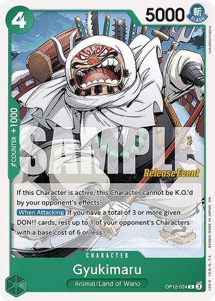 Gyukimaru (OP12-024) - Common