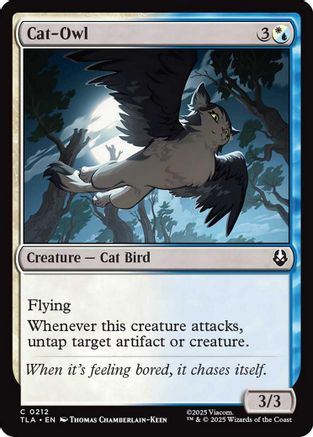 Cat-Owl (TLA-212) - Avatar: The Last Airbender Foil